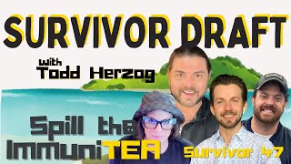 Survivor Season 47 Draft with Todd Herzog [upl. by Kelci]