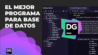 El mejor programa para administrar base de datos SQL y NoSQL  Datagrip [upl. by Manuela616]