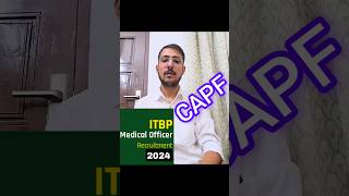 Capf medicalofficer interview 2024  Itbp capf Doctor Interview [upl. by Ahilam319]