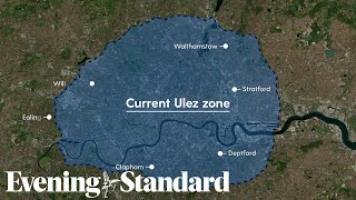 Where does the new Ulez boundaries affect [upl. by Oihsoy]