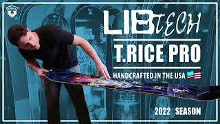 Lib Tech Snowboards T Rice Pro 2022 Demo Review [upl. by Corrianne164]