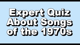 1970s Song Quiz [upl. by Eram]