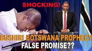 Bushiri BOTSWANA Prophecy  FALSE PROMISE Latest 🇧🇼 bushiri [upl. by Neelhtakyram]