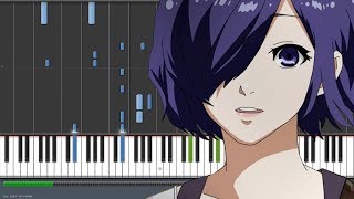 Katharsis  Tokyo Ghoulre Season 2 Opening Piano Synthesia [upl. by Christensen]