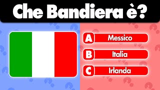 Indovina la Bandiera Scelta Multipla  Quiz Bandiere [upl. by Etneciv]