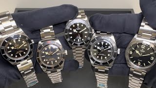 Which One Watch Tudor Collection Black Bay 54 Black Bay 58 Ranger Pelagos 39 Black Bay 41 [upl. by Nosloc]