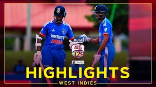 Highlights  West Indies v India  Jaiswal amp Gill Star  4th Kuhl Stylish Fans T20I [upl. by Aerdied883]