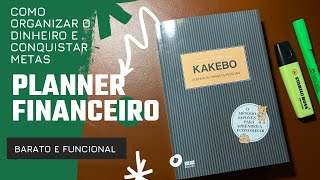 KAKEBO Planner Financeiro MARAVILHOSO [upl. by Shah]