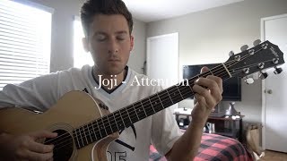 Attention  Joji  Beginner Guitar Lesson  With Tab [upl. by Marceau]