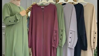 Latest Abaya Designs Simple Stylish Abaya designs 2023 [upl. by Leirvag300]