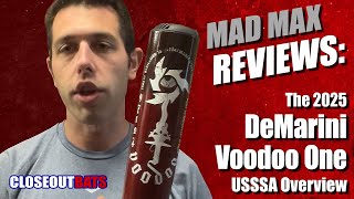 2025 DeMarini Voodoo One USSSA Overview [upl. by Bull]