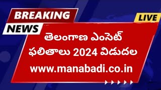 TS Eamcet Results 2024  TS Eapcet results 2024  TG Eamcet Telangana Eamcet results 2024 manabadi [upl. by Inessa187]