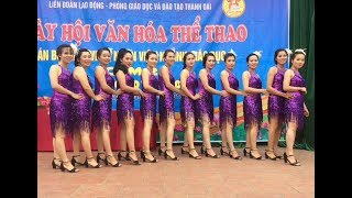 Khiêu vũ tập thể  Đơn vị Trường Mầm non Thanh Mai [upl. by Maghutte]