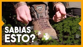 Como Atarse las BOTAS Correctamente  ¿Lo hacías bien 🤔 [upl. by Yanarp322]