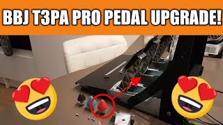 2018 T3PA PRO PEDALS CONICAL BRAKE MOD UPGRADE [upl. by Enylecoj64]