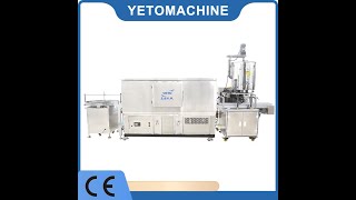 deodorant stick lipbalm hot filling cooling machinefilling machine cooling freezing heating [upl. by Lalaj589]