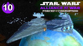 THE IMPERIAL FLEET  Star Wars Empire at War  Alliance At War Mod [upl. by Nesnej132]