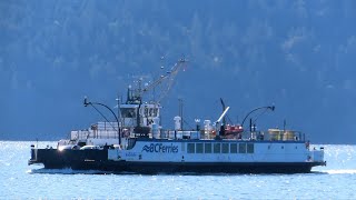 BC Ferries Brentwood Bay to Mill Bay Kahloke [upl. by Acisset]