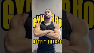 Phases of a GYMBROs Outfit🔥bodybuilding gym fitness shorts [upl. by Nabroc735]