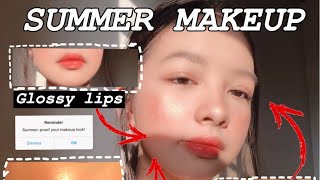 SUMMER MAKEUP LOOOK  MITCH UNNIE [upl. by Ykvir908]