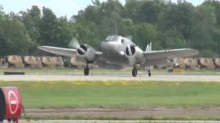 Cessna T50 Bamboo Bomber at Oshkosh 2013 Saturday amp Friday [upl. by Gerrilee]