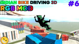 Indian Bike Driving 3D🔥RGB MOD Mission 6🤕 [upl. by Soule674]