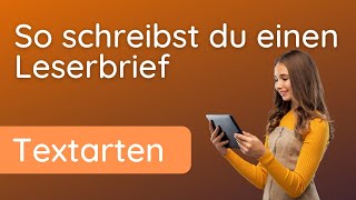 Leserbrief schreiben am Beispiel kinderleicht erklärt [upl. by Onder510]