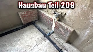 Hausbau Teil 209 Wasserleitungen OG ElektroM [upl. by Yerrok237]