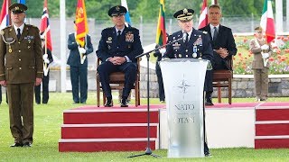 General Scaparrotti at SACEUR change of command ceremony 03 MAY 2019 [upl. by Anile958]