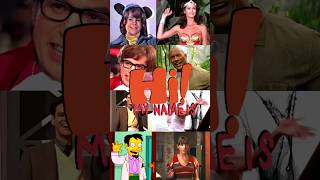 My Name Is Mashup Eminem x MovieTV Stars [upl. by Glenine758]