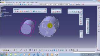 Catia imagine and shape Tutorial Number Of Sections 9 [upl. by Laenahtan]