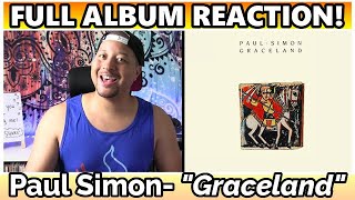 Paul Simon Graceland FULL ALBUM REACTION amp REVIEW [upl. by Aiduan]