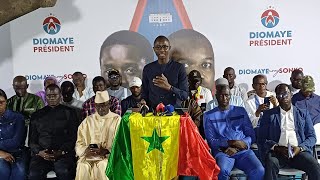 CONFÉRENCE DE PRESSE DES LEADERS DE LA COALITION DIOMAYE PRÉSIDENT [upl. by Faythe]