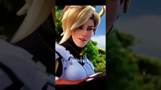 GENJI and MERCY Cutest Interactions shorts overwatch2 [upl. by Garold]