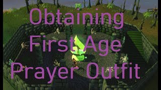 Runescape 3 Fastest Way of Obtaining the First Age Prayer Outfit [upl. by Lecrad598]