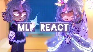 MLP MAIN 6 REACT ON HOLD [upl. by Yenitsed]