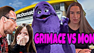 GRIMACE SHAKE MADE MOM A DEMON  Themccartys [upl. by Raffaj859]