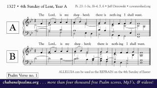 Free Responsorial Psalm • 4th Sunday of Lent Year A [upl. by Parrish]