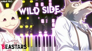 Wild Side  BEASTARS OP  ALI piano [upl. by Nosmoht]