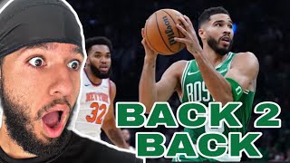 THE CELTICS ARE WINNING AGAIN New York Knicks vs Boston Celtics Highlights Reaction [upl. by Resa]