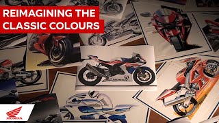 The Honda Fireblade at 30  Reimagining the classic colours [upl. by Kerwinn]