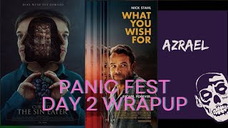 PANIC FEST DAY 2 WRAPUP WITH Zombiedaddyfilms [upl. by Leno]