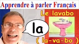 Apprendre à parler français oralement  La salle de bain  28 [upl. by Zandt]