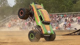 Summer Smash Monster Trucks  Evansville Indiana 2024 Friday [upl. by Anoy]