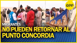 Migrantes intervenidos son impedidos de retornar hacia el Punto Concordia [upl. by Yennep]