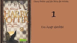 Harry Potter und der Stein der Weisen Hörbuch Kapitel 1 [upl. by Yellac]