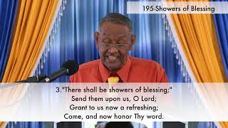 195 SDA Hymnal  Showers of Blessing [upl. by Orpha22]