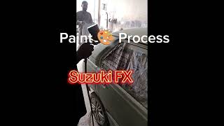 paint 🎨 Process Suzuki FX painting automobile [upl. by Craw]