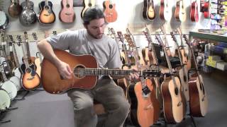 Evan Plays the Tanglewood TW28SVAB Vintage AmberBurst [upl. by Htaeh]