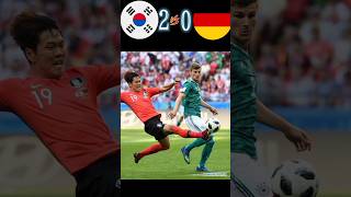 Germany vs South Koreafootball shorts youtubeshorts [upl. by Suruat688]